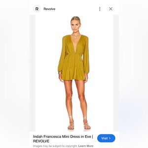 Francesca mini dress in Eve by INDAH